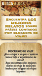 Mobile Screenshot of buscablogsdeviaje.com